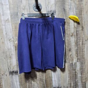Sports Illustrated Shorts Mens Blue Basketball Gym Elastic Waist Athletic